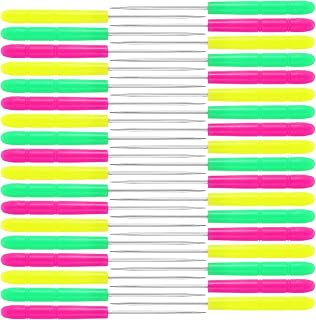 36Pcs Cookie Scribe Tool, Sugar Stir Needle Stainless Steel Biscuit Icing Pin with Handle DIY Baking Pin Cookie Decorating Scribe Supplies for Baking Lovers