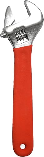 Llave ajustable de 12" (mango sumergido de goma)