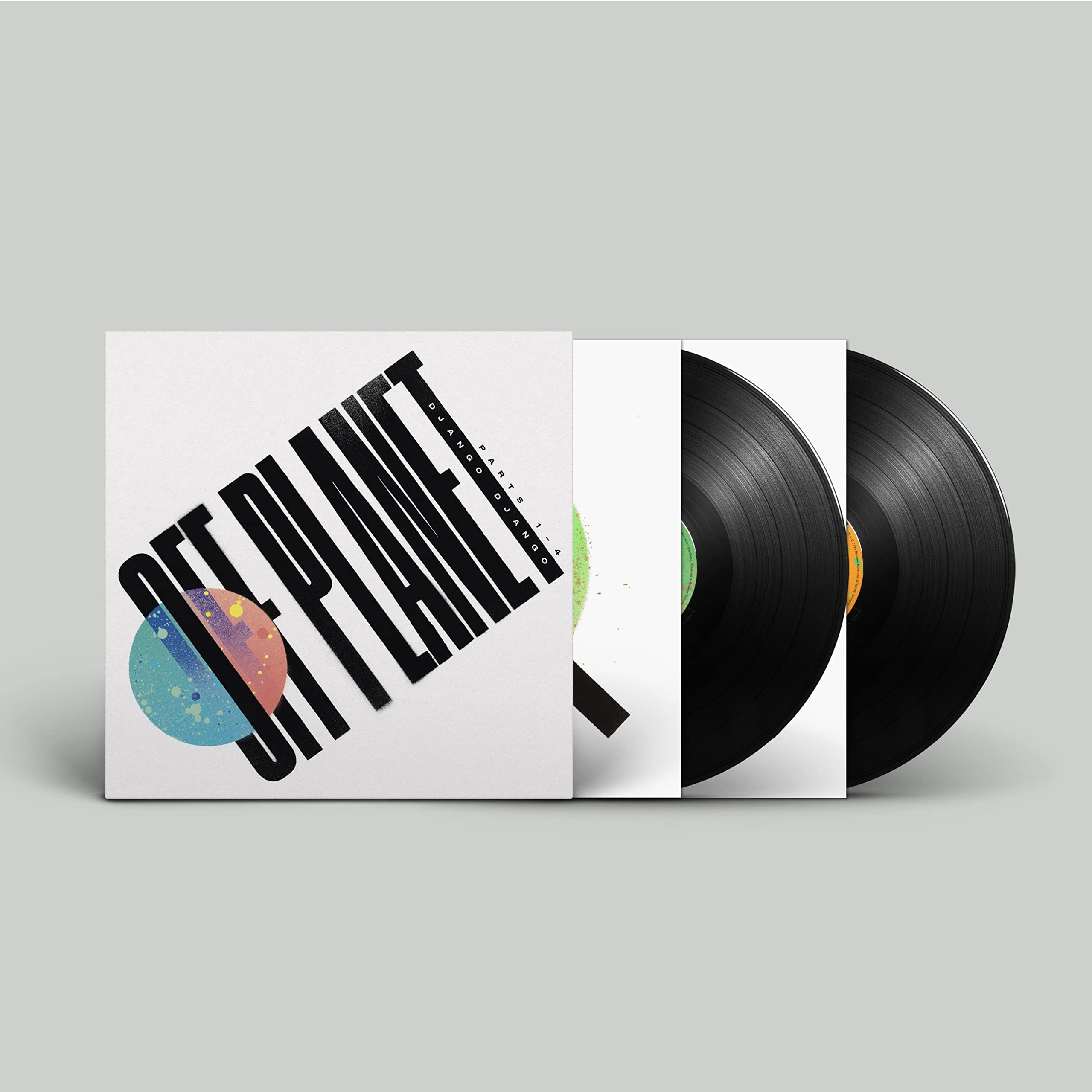 Django Django Off Planet Parts 1-4 (Sealed New Vinyl 2LP set)One bent corner 196
