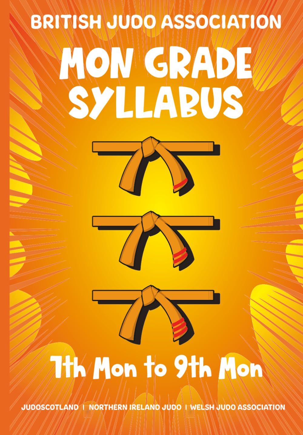 British Judo Mon Grade Syllabus by Koka Kids 7th Mon to 9th Mon: Grade requirements to progress from 7th Mon to 9th Mon