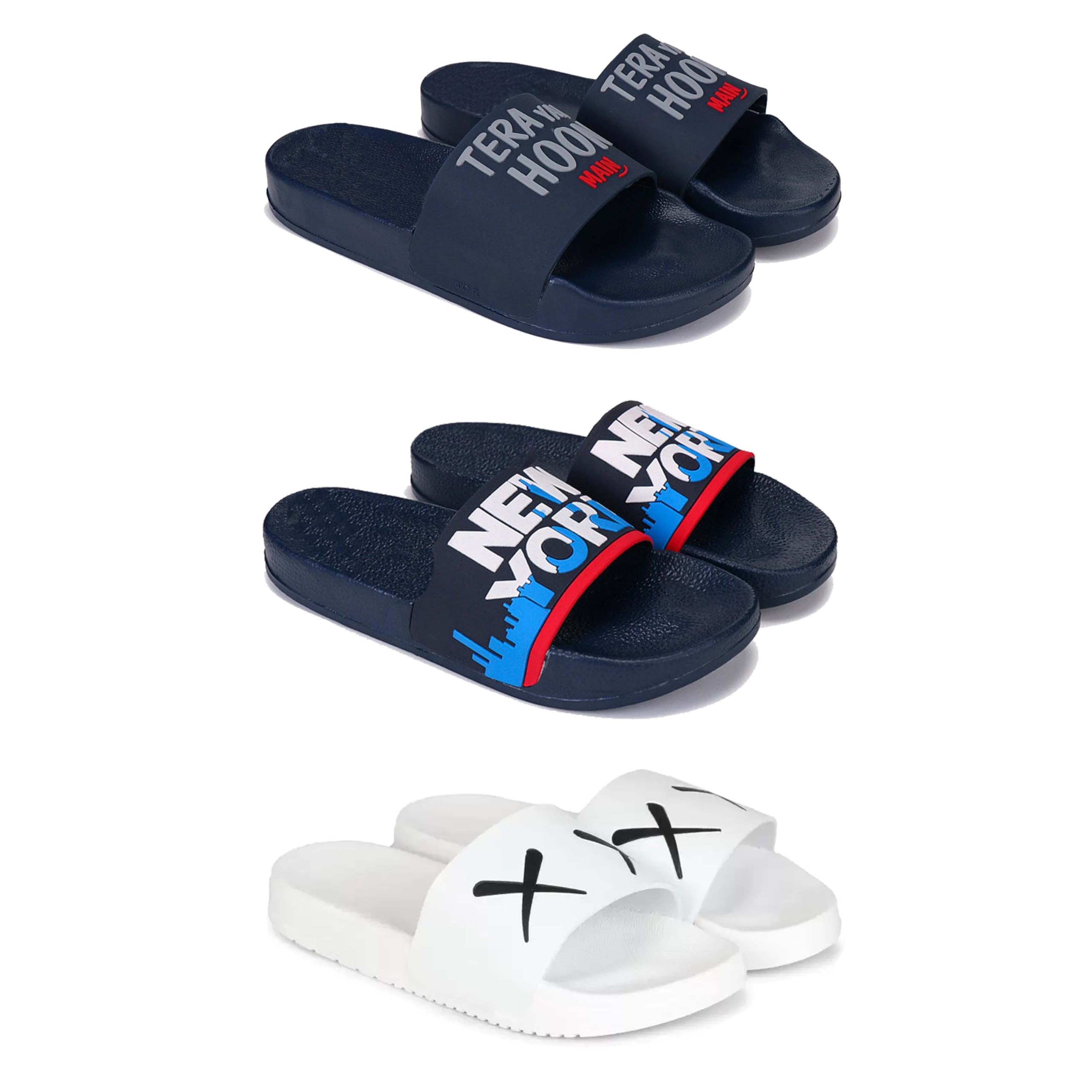 Men's Sandals | Lightweight Wear| Stylish & Easy to Wear For Men's GRP-SAN-(3-COMBO)-1588-1587-3029