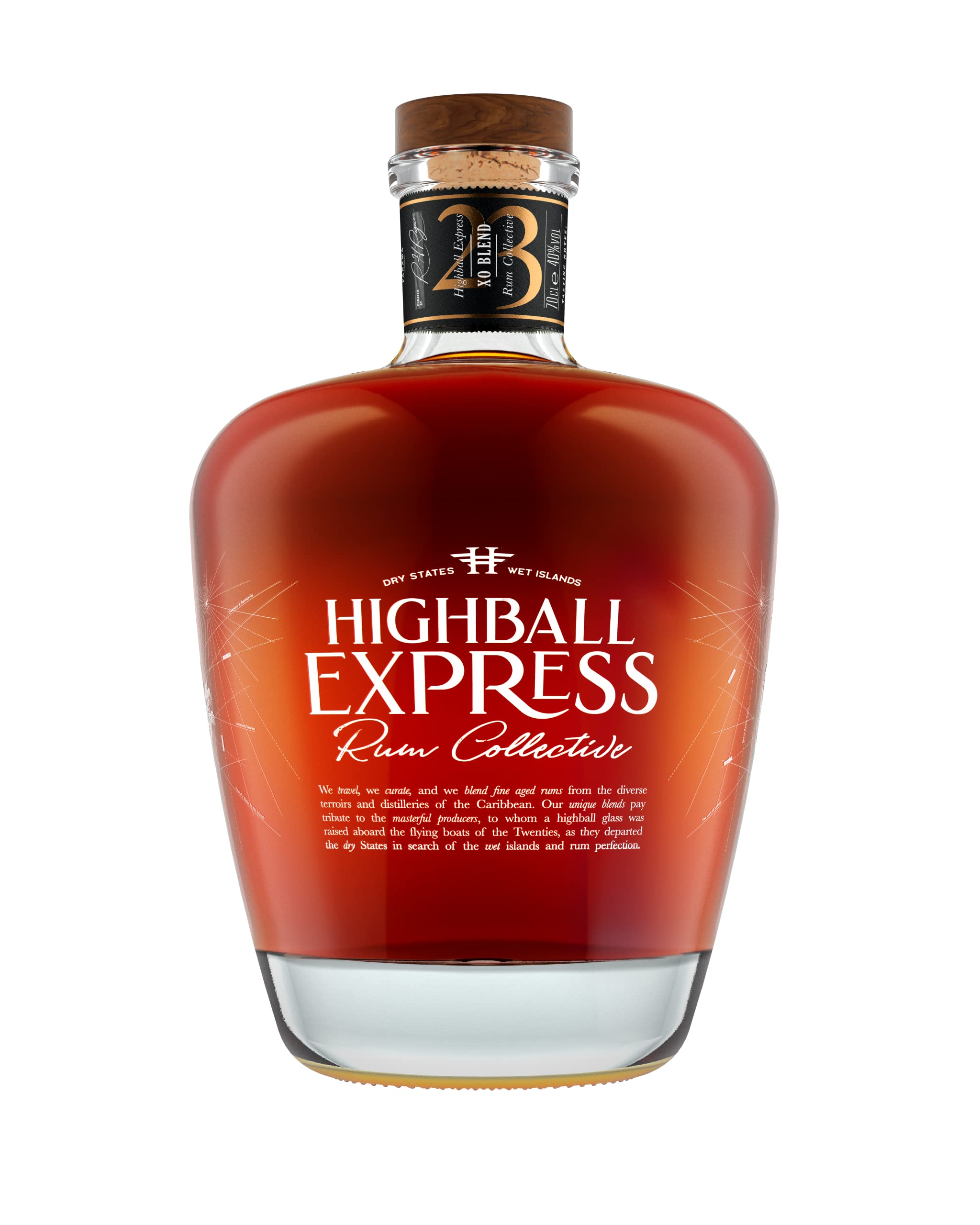 Highball Express 23 XO Blend Rum, 700ml