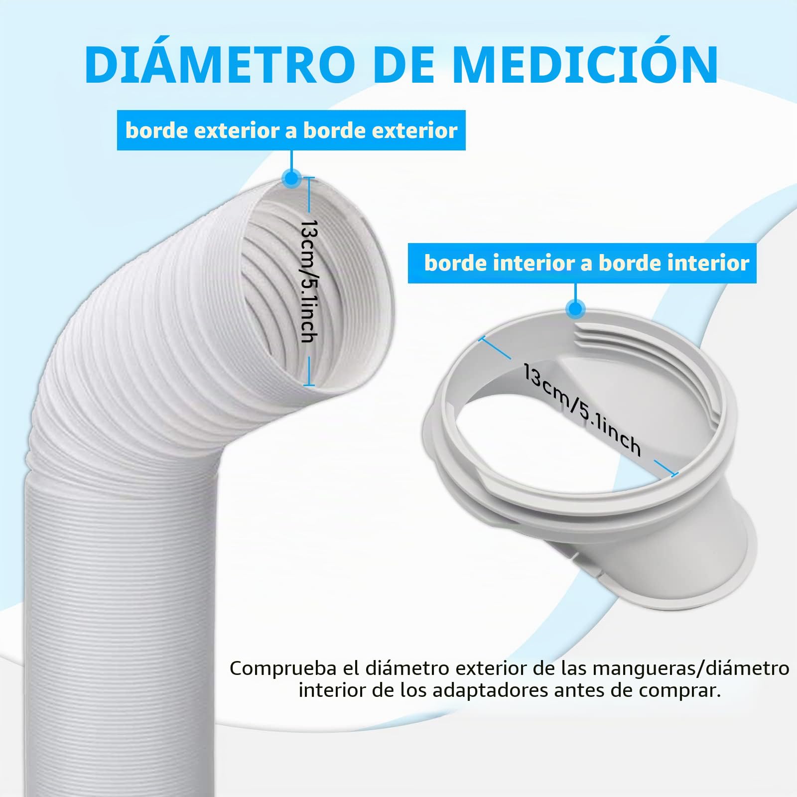 RUIZHI Kit de deslizamiento de ventana ajustable placa aire acondicionado,Placa De Aire Acondicionado Escudo De Viento Para Aire Acondicionado Portátil(13CM (5,0")