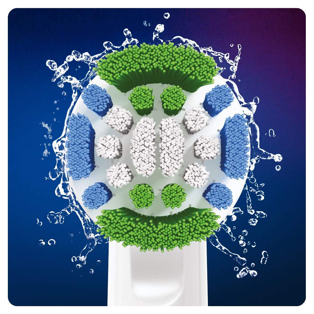 Oral-B Precision Clean Testine di Ricambio per Spazzolino Elettrico con Tecnologia CleanMaximiser, Confezione da 8 Pezzi, Pacco Adatto alla Buca delle Lettere