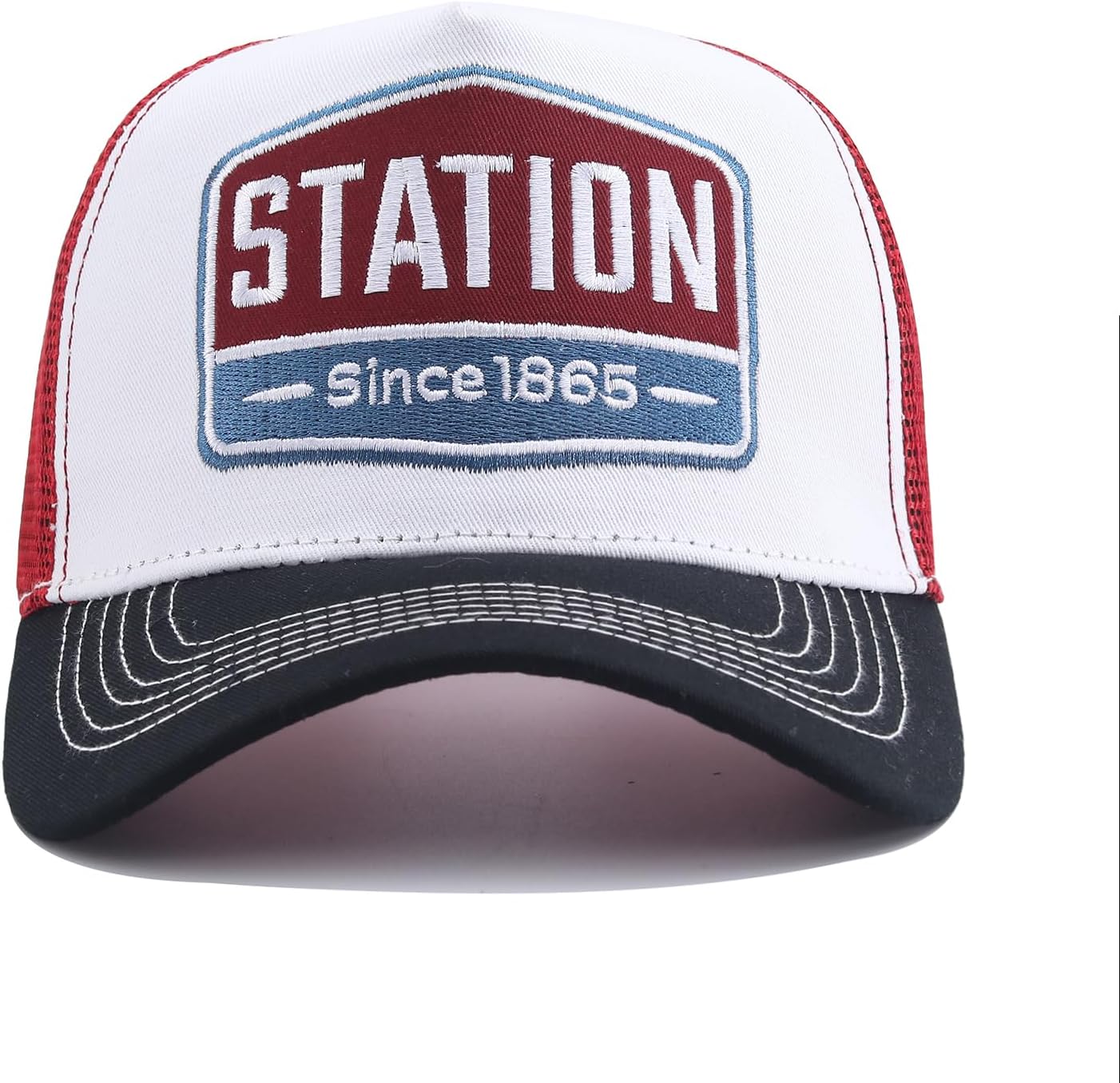 Fashion Structured Mesh Back Trucker Cap Breathable Baseball Caps Adjustable Snapback Hats for Men Hip Hop Umpire Hat - Image 2