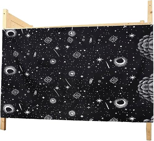 Cortina de litera para dormitorio de estudiantes, cortina a prueba de luz, cubierta de privacidad, toldo opaco para sombreado, protección contra el