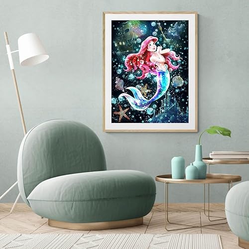 Miniatura 9 de RYMILIE Kits de pintura de diamantes para adultos  Kit de arte de diamantes 5D con diamantes de perforación completa, pinturas con diamantes de