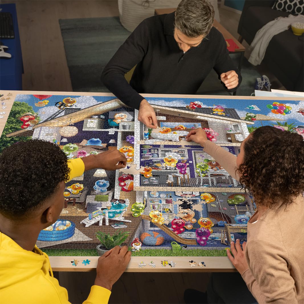 Ravensburger Puzzle 17434 - Gelini Puppenhaus - farbenfrohes 5000 Teile Puzzle mit den beliebten Gummibären, für Gelini-Fans und Puzzle-Freunde ab 14 Jahren