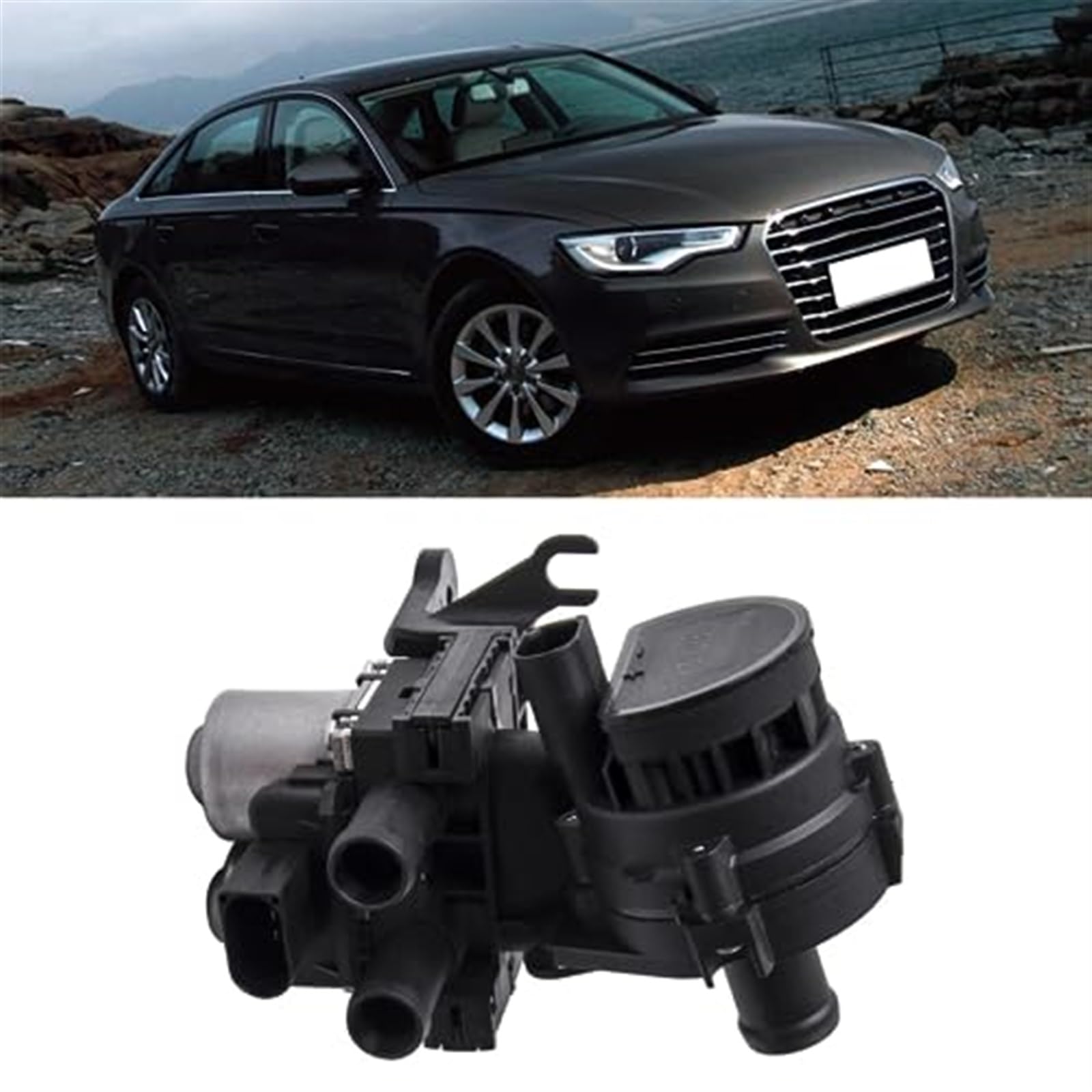 4F1959617A Zawór sterujący temperaturą wody ciepłej Auto, dla Audi, A6 2004-2011 Wymiana zaworu sterującego biegiem jałowym w samochodzie