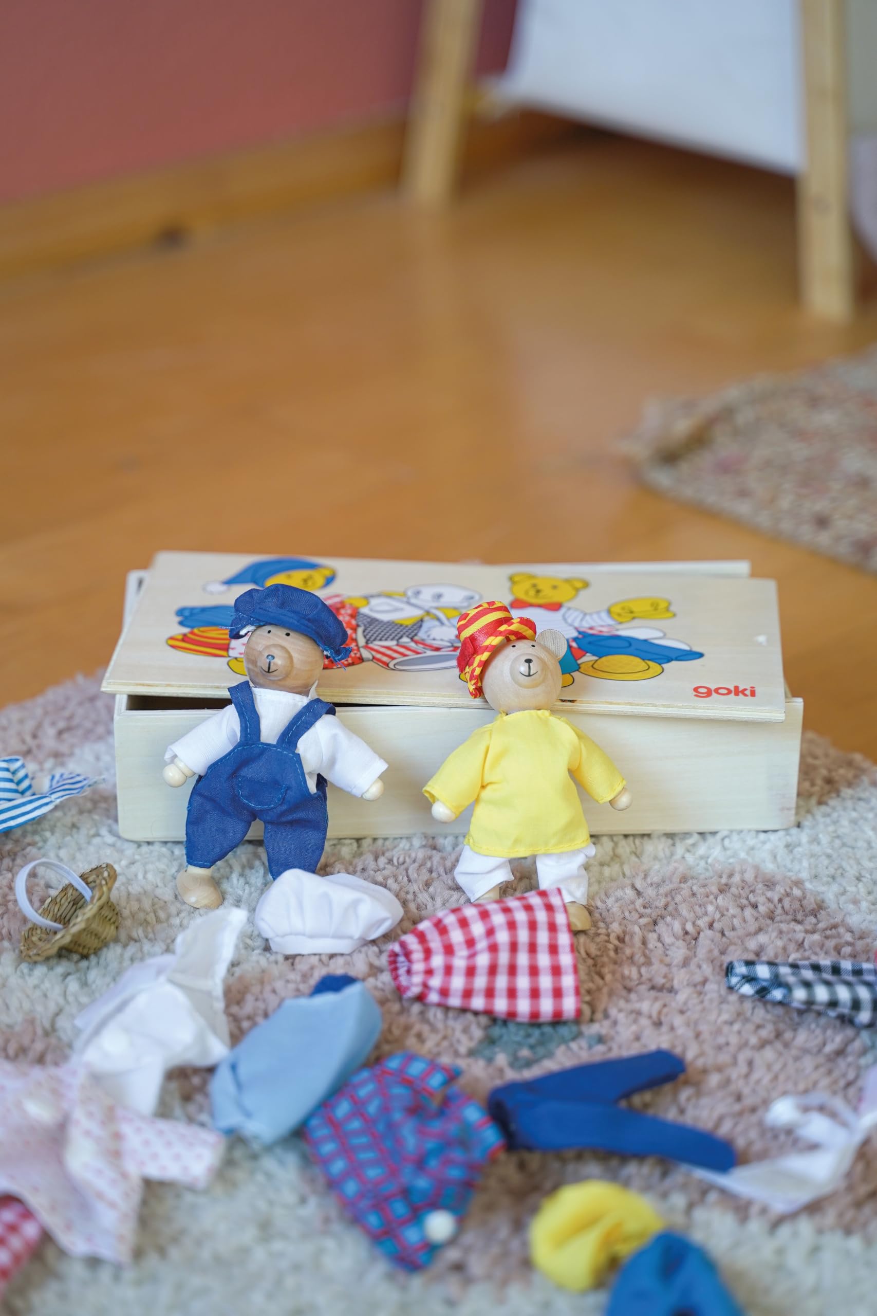 Biegepuppen Bärchens Klamottenkiste