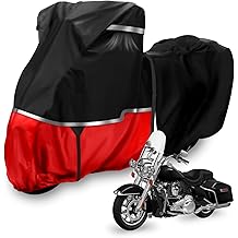 420D Waterproof Motorcycle Cover Replace for Harley Davidson Touring Models, Road Glide Special, Electra Glide Standard Motorcycle Cover for Snow Rain Dust Protection