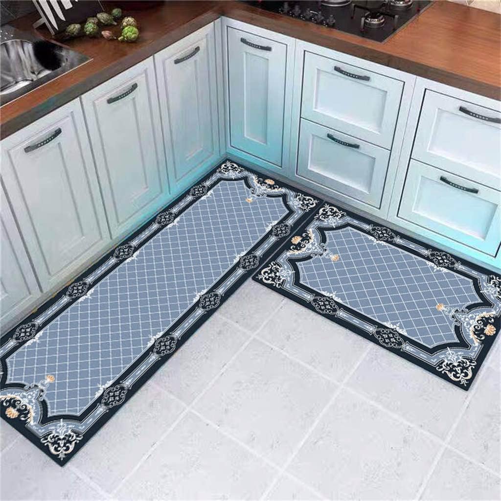 Kitchen Mat Rug Home Decor Entry Door Rug Bedroom Balcony Bathroom Corridor Mat(E,40x120cm)