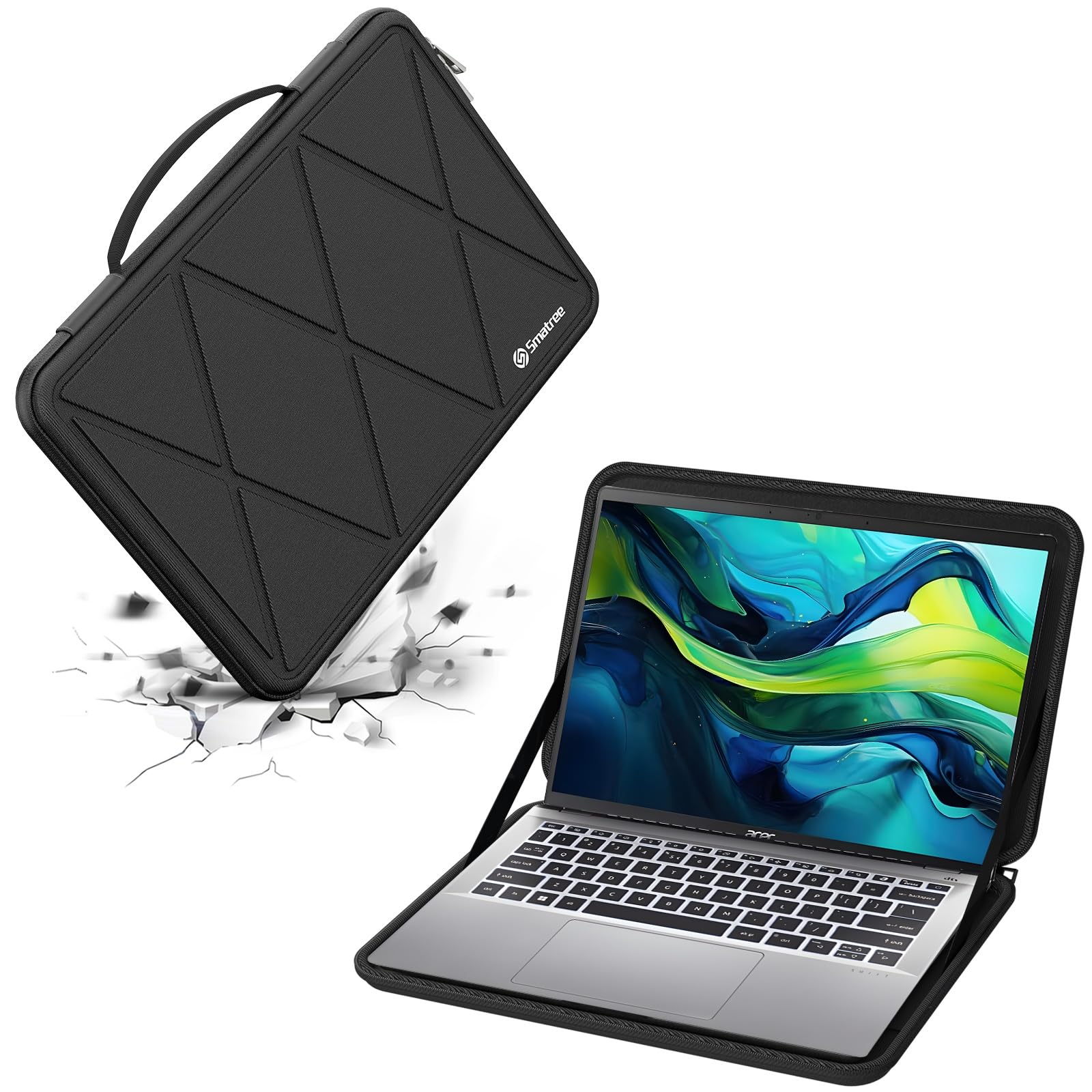 Smatree Hard EVA Protective Sleeve Compatible for 12.2 inch Acer Chromebook Spin 312, for 11.6 inch Acer Chromebook 311, for TravelMate B3/Spin B3 TMB311RN-33 2 in 1 Laptop Case (X8019T)