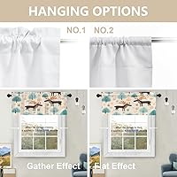 Vista 910 de Cenefas de cocina modernas con patrón de cobre marrón dorado para ventanas, cenefas opacas abstractas de marcas de arañazos y cortinas opacas