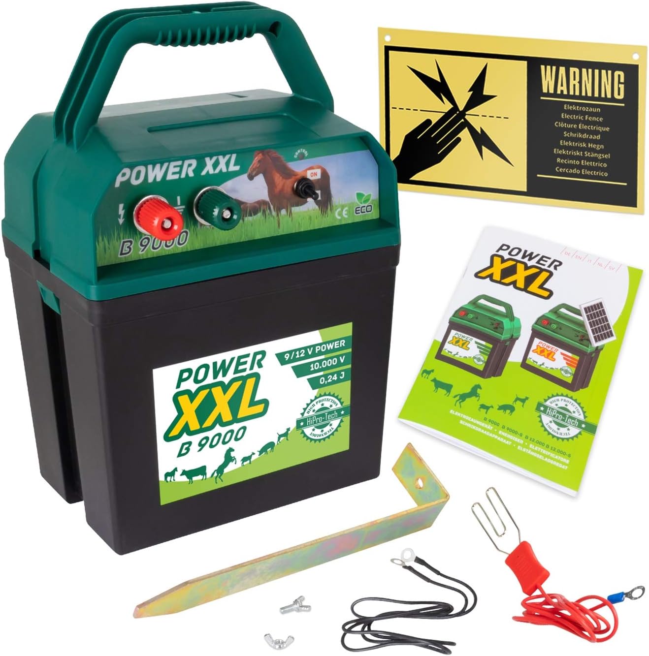 Produktbild von Weidezaungerät Power XXL B 12.000 – 9V/12V Kombigerät, Batterie, NEU, VOSS570520
