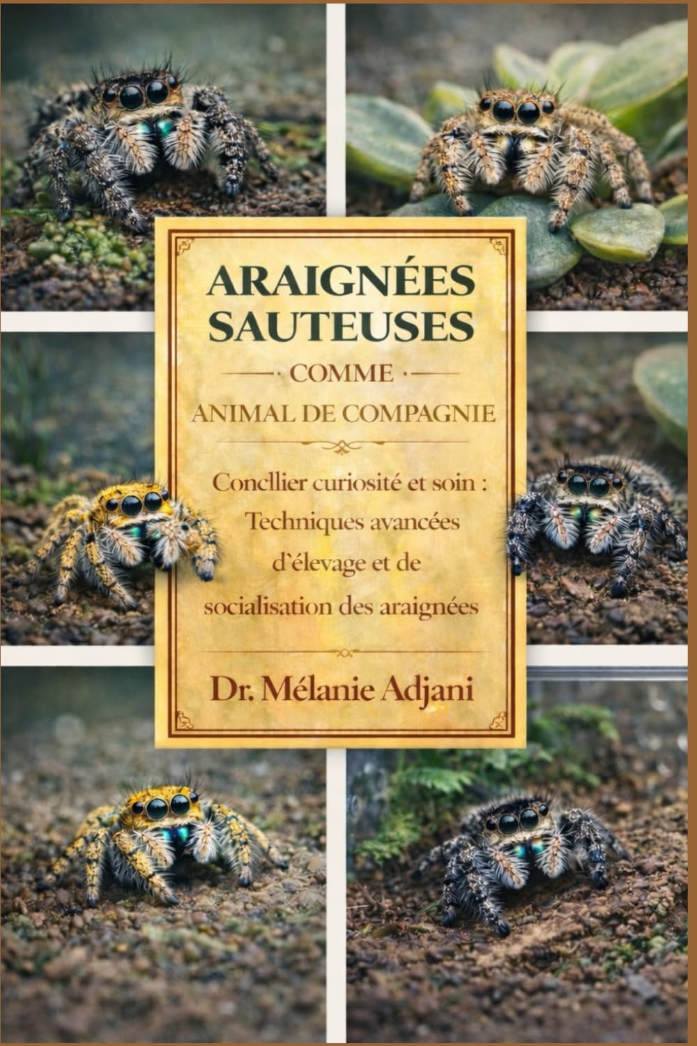 ARAIGNÉES SAUTEUSES COMME ANIMAL DE COMPAGNIE: Concilier curiosité et soin : Techniques avancées d’élevage et de socialisation des araignées