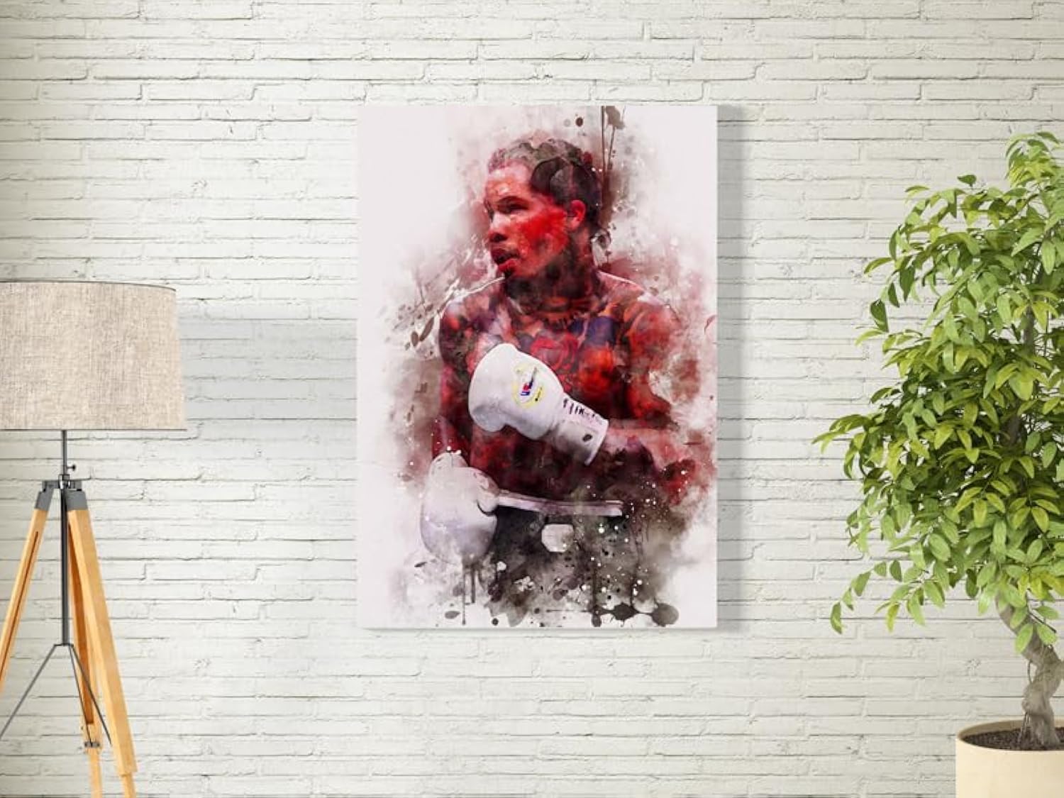 bpa Gervonta Davis Wall Art for Decoration easy to hang, 40x60cm, 1Pcs
