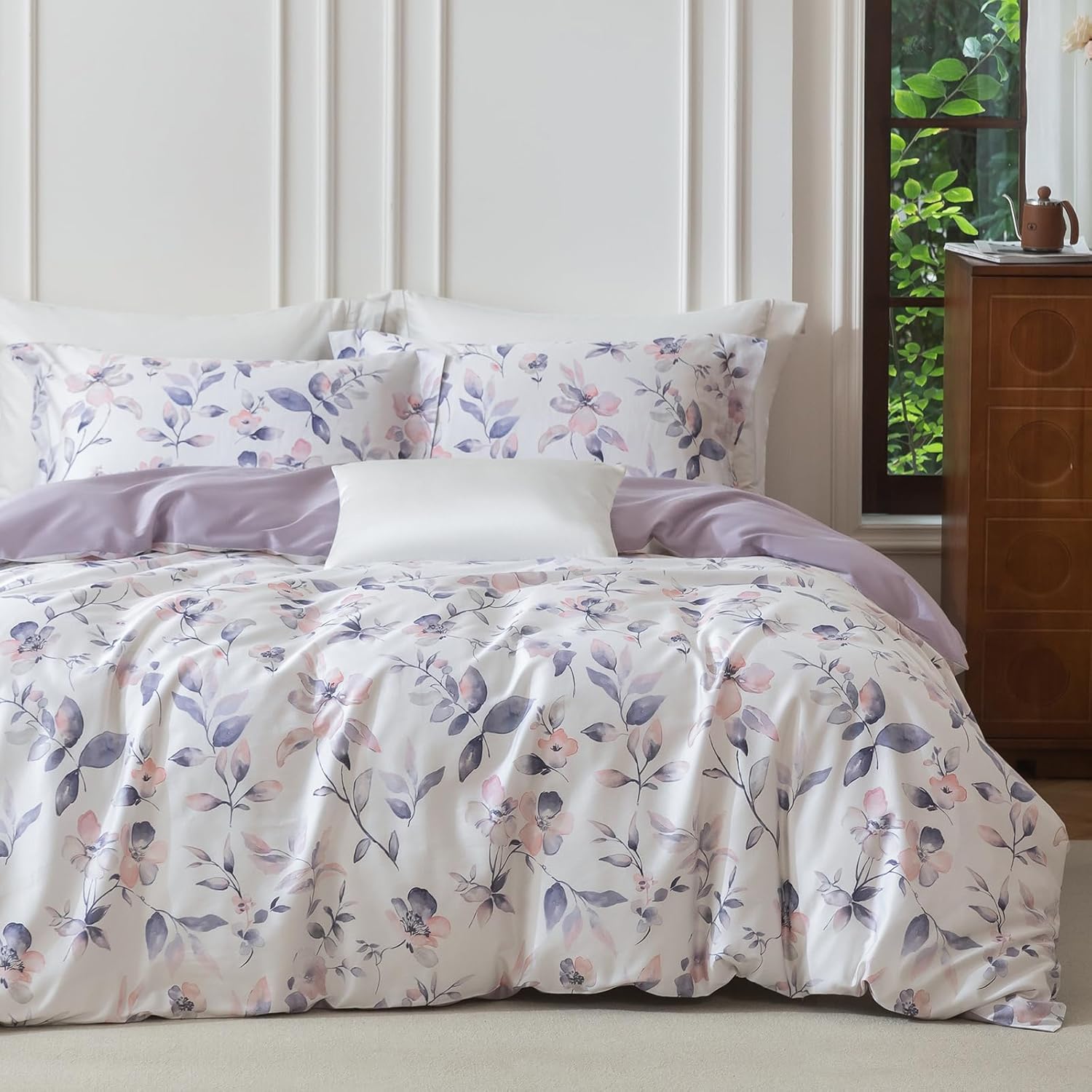 MILDLY 布団カバーセット 4点セット シングル エジプト超長綿100