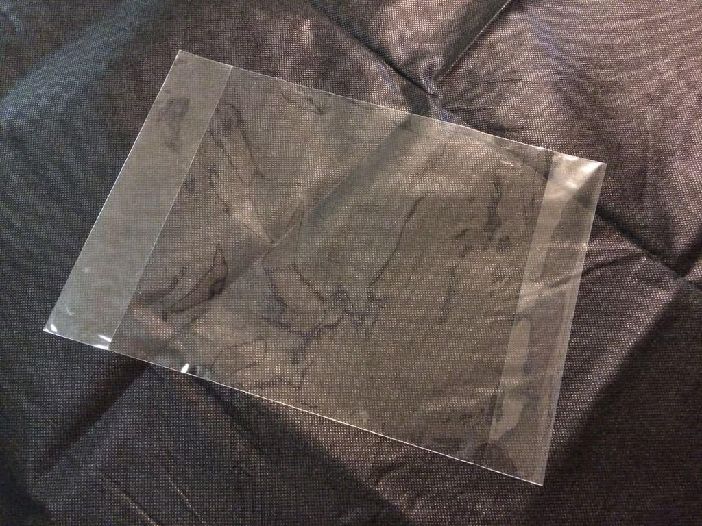 100 Pcs 8 7/8 X 5 15/16 A2+ (J) Card Size Cello/Cellophane Jackets (by UNIQUEPACKING) image 2