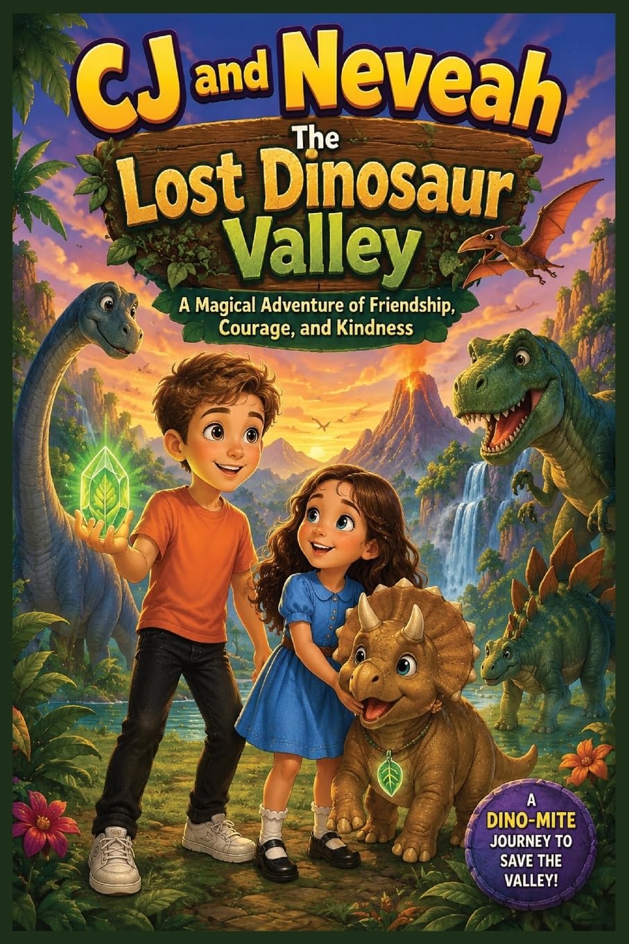 The Lost Dinosaur Valley: A Magical Adventure Of Friendship, Courage, And Kindness, Bedtime story, 6:9 (The Magic Wardrobe)
