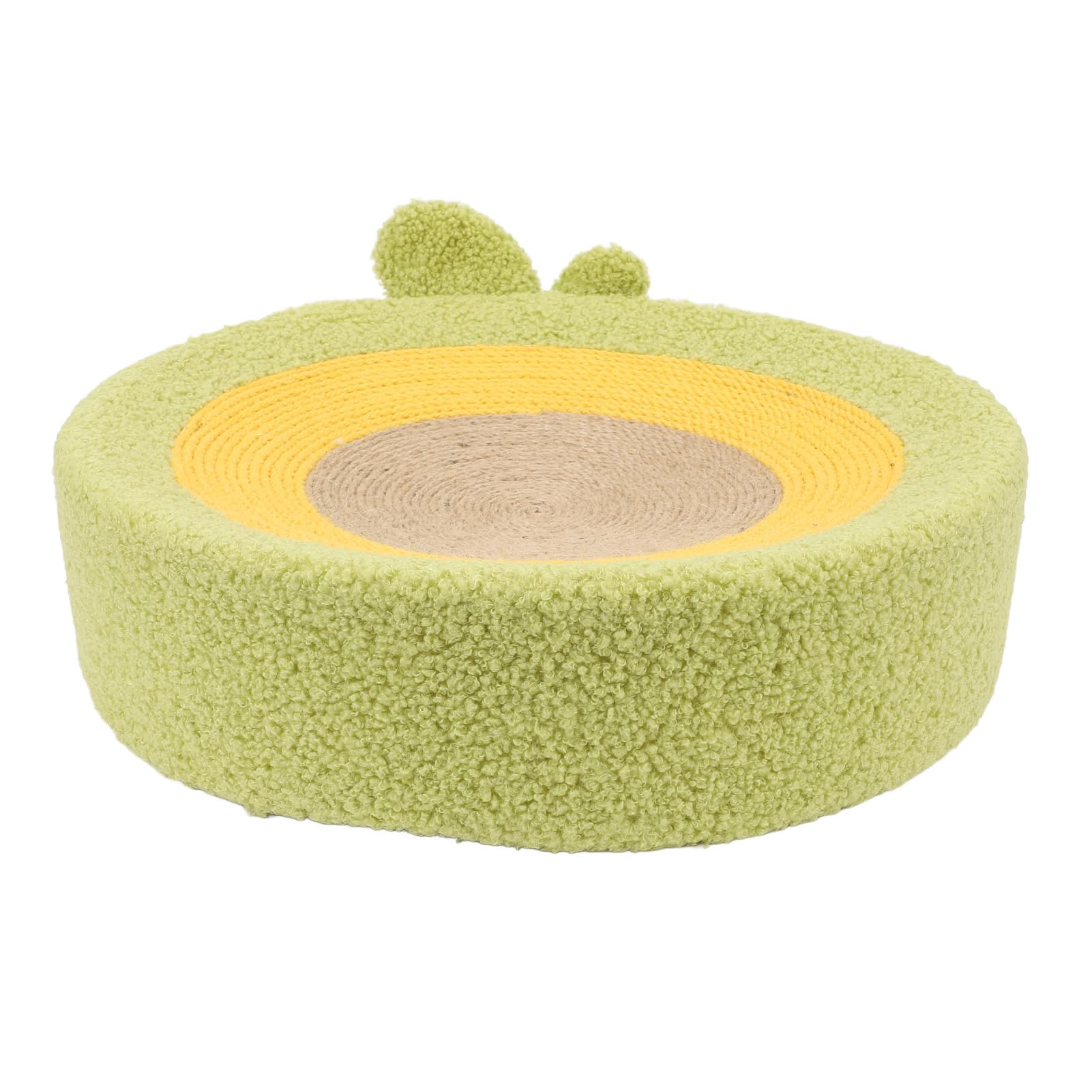 Lit griffoir chat en forme d'avocat en corde de sisal naturel