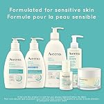 Aveeno Calm + Restore Oat Gel Facial Moisturizer for Sensitive Skin, Lightweight Gel Cream Face Moisturizer with Prebiotic Oat and Feverfew, Hypoallergenic, Fragrance and Paraben-free, 48 Grams