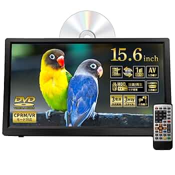 テレビモニターとDVDデッキ一式 CPD-TM90(B) 9インチ ツインモニター ポータブルDVDプレーヤー 1