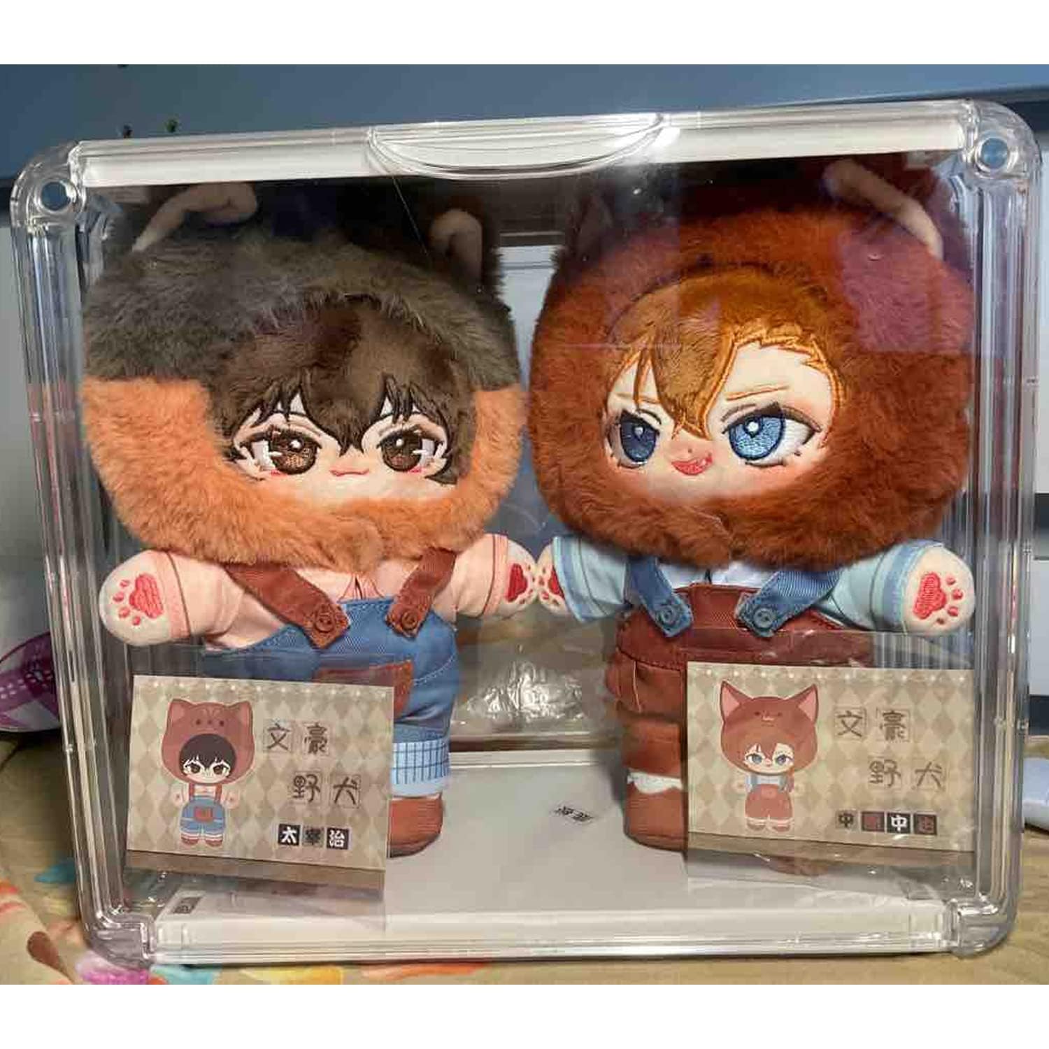 Amazon.co.jp: 文豪ストレイドッグス ぬいぐるみ 太宰治 中原中也 人形 
