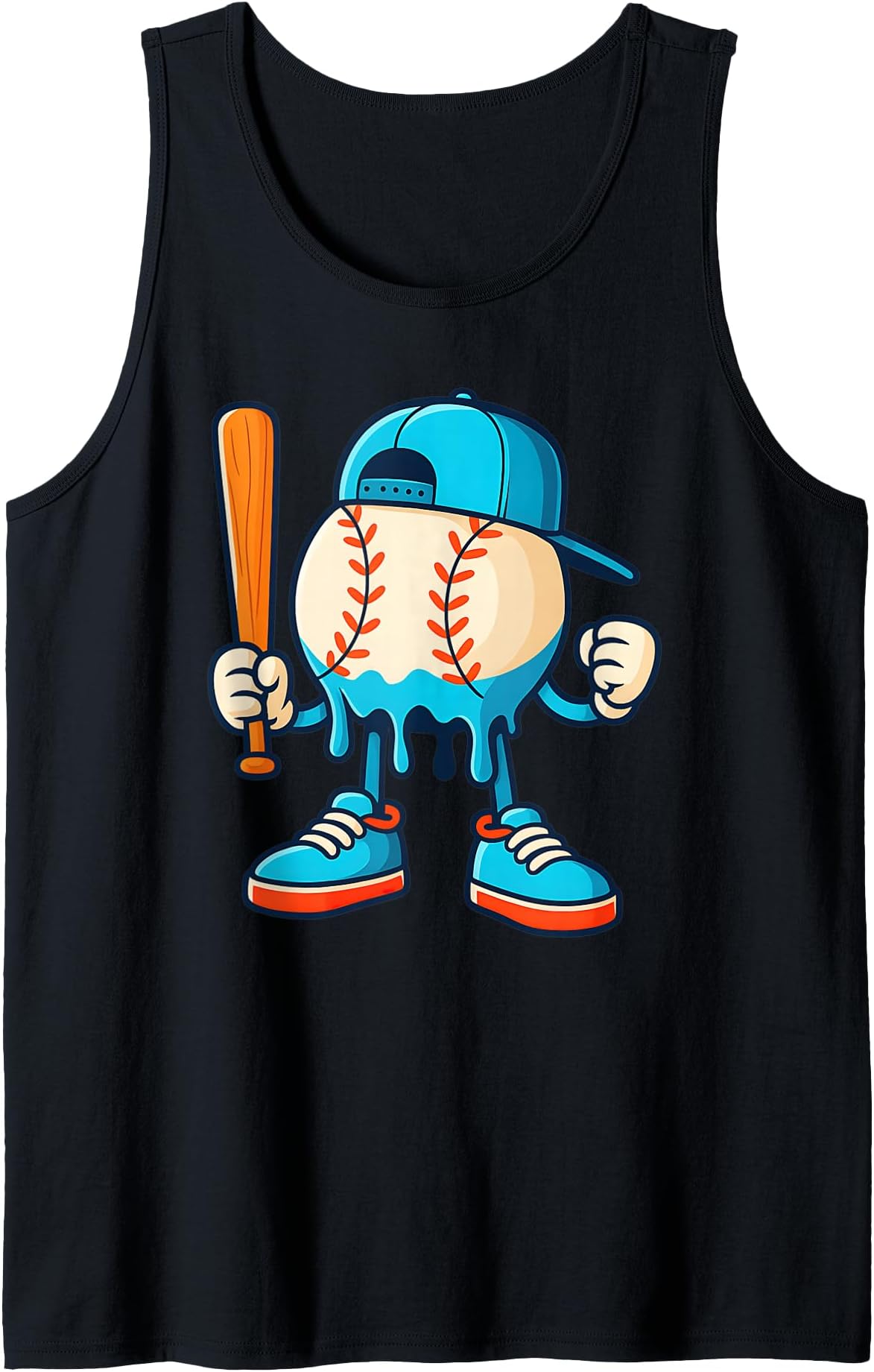 Baseball Life Style 101 Apparel Youth Drip Baseball Boys Kid Tank Top