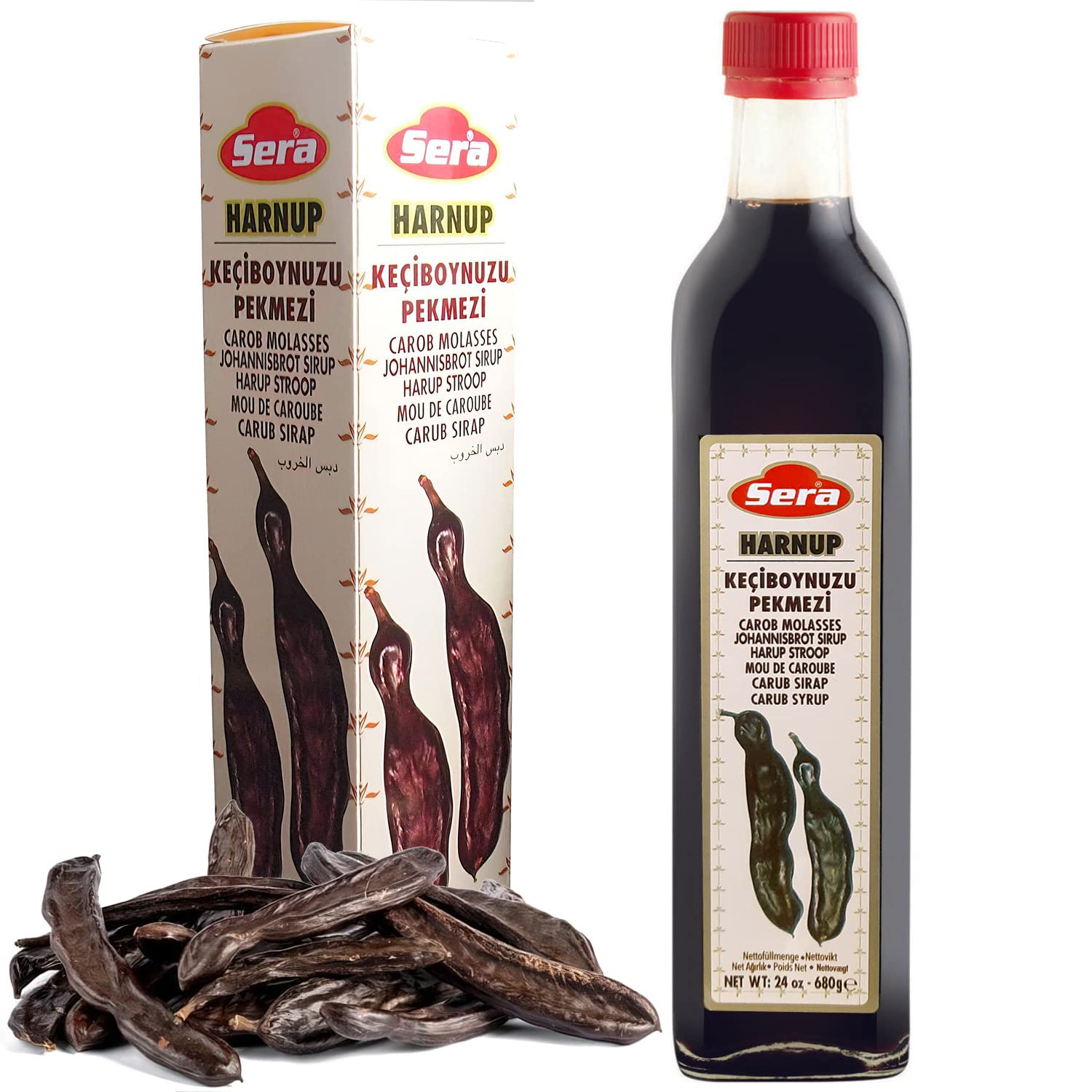 Sera Johannisbrotsirup, Johannisbrotmelasse, Johannisbrot, Johannisbrot