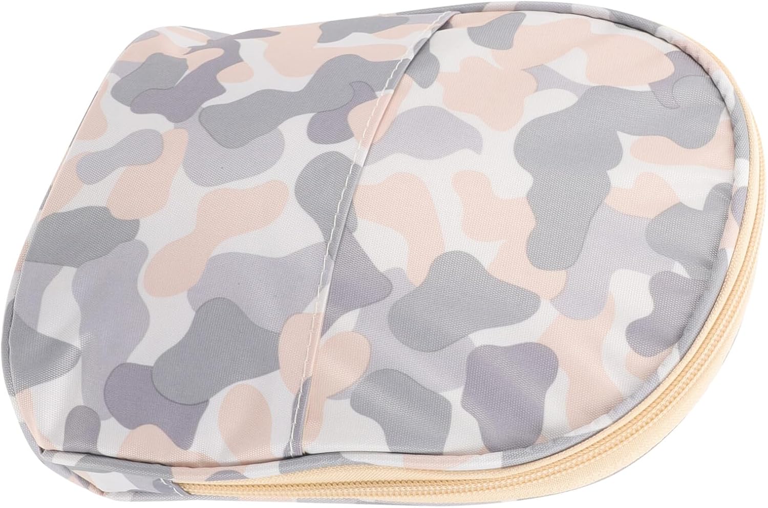 Insulated Bottle Cooler Bag for Daycare, Mini Thermal Breastmilk Storage Pouch with Camouflage Pattern, Portable Feeding Bottle Organizer for Travel and Work
