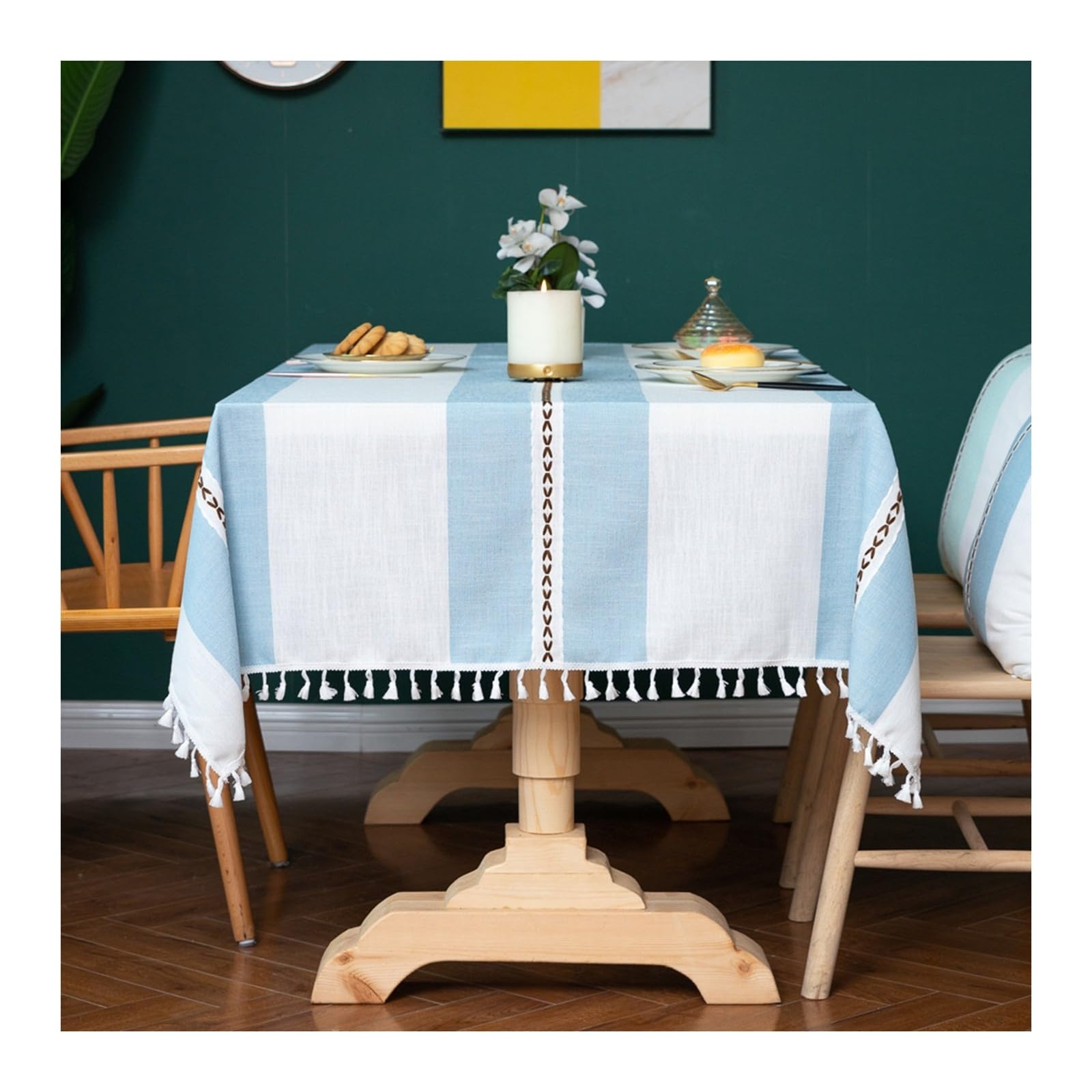 Nappe anti-taches 140x300 cm KnSam finie les corvées de lavage de table