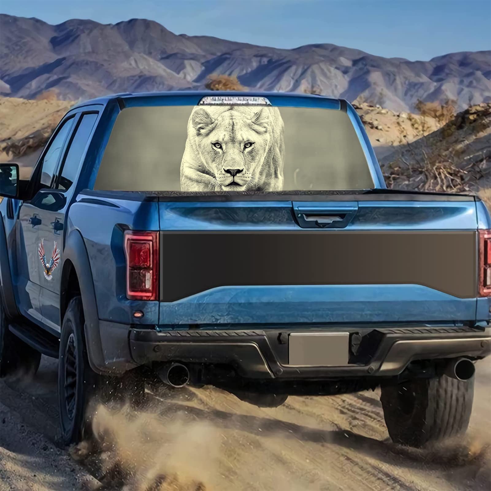 AUTOCOLLANT 3D CHAT Fenêtre Vinyle Autocollants Accessoires Pour Voiture Camion Décoration