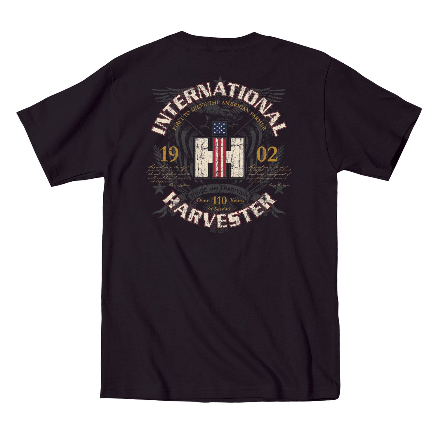 Country CasualsInternational Harvester - IH American Farmer - Men's Short Sleeve Graphic T-Shirt