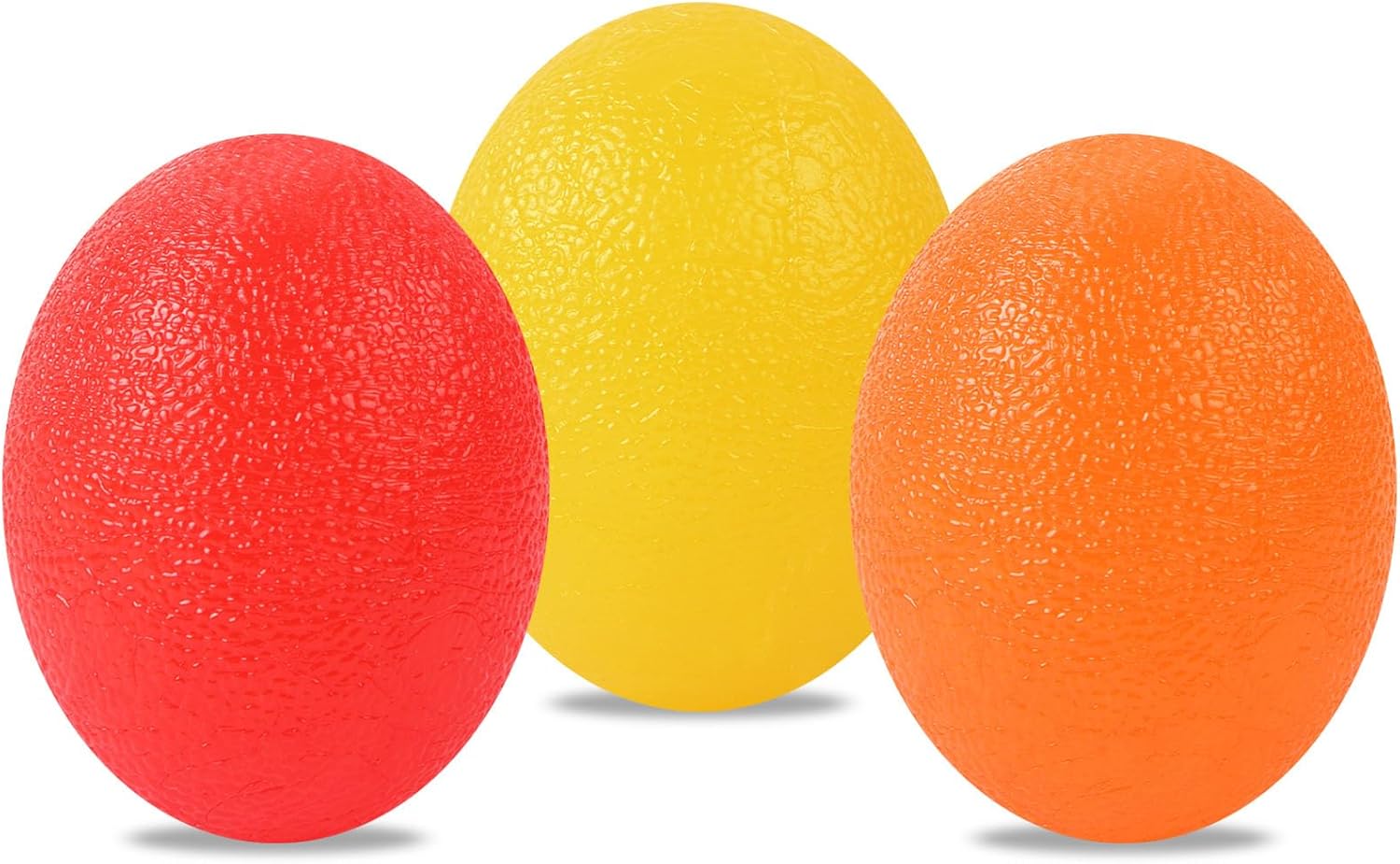 MIDELONG Hand Exercise Ball, 3 Resistance Levels Stress Relief Ball Squeeze Ball