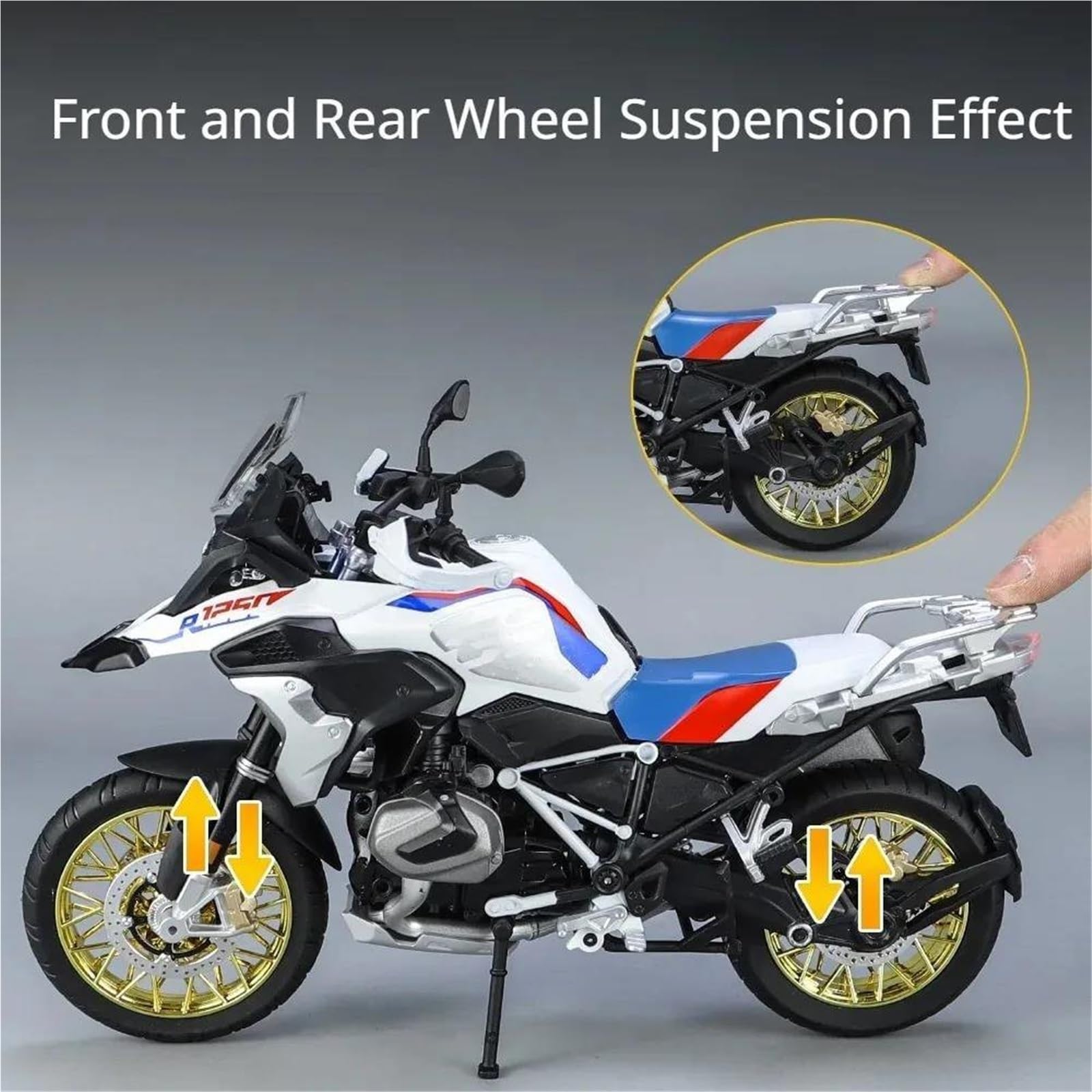 Modello in scala di moto Modellino Di Motocicletta Per BMW R1250GS R 1250GS R1250 GS 1250 In Scala 1/9 Pressofuso Modellismo Giocattolo
