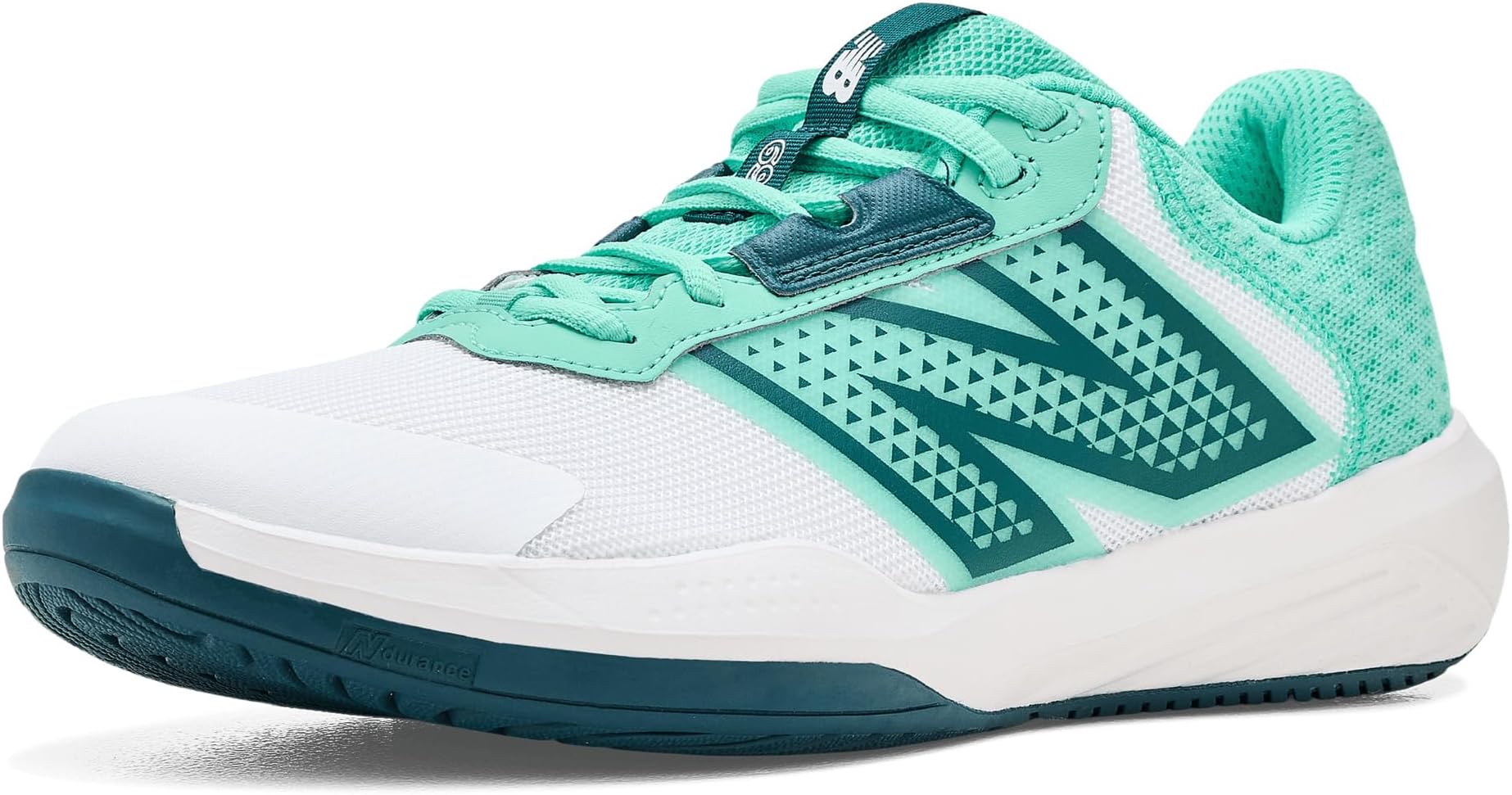 Women's 696v6 Tennis Shoe, Nb 102 White/Deep End, 9 W