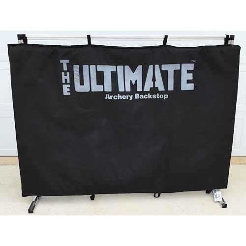 The Ultimate Archery Backstop and Stand 4'x6' for Behind Target Made in The USA
