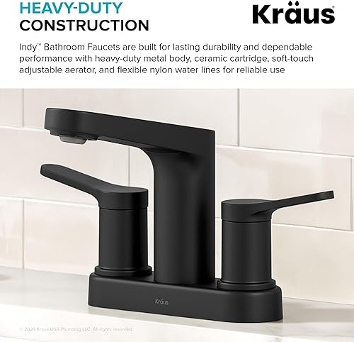 Miniatura 115 de KRAUS Indy - Grifo de baño con sensor sin contacto con caja de control y mezclador de temperatura en acero inoxidable sin manchas, KSB-10001SFS