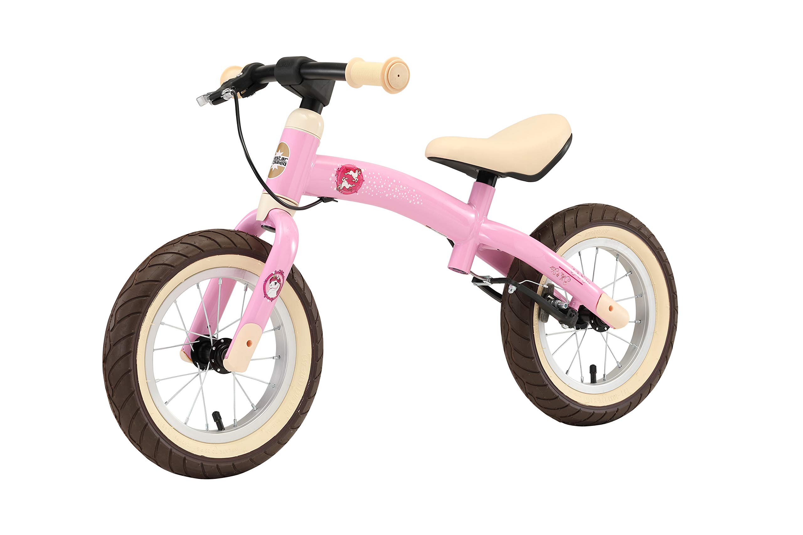 BIKESTAR Bicicleta sin Pedales para niños y niñas | Bici 12 Pulgadas a Partir de 3-4 años con Freno | 12" Edición Sport