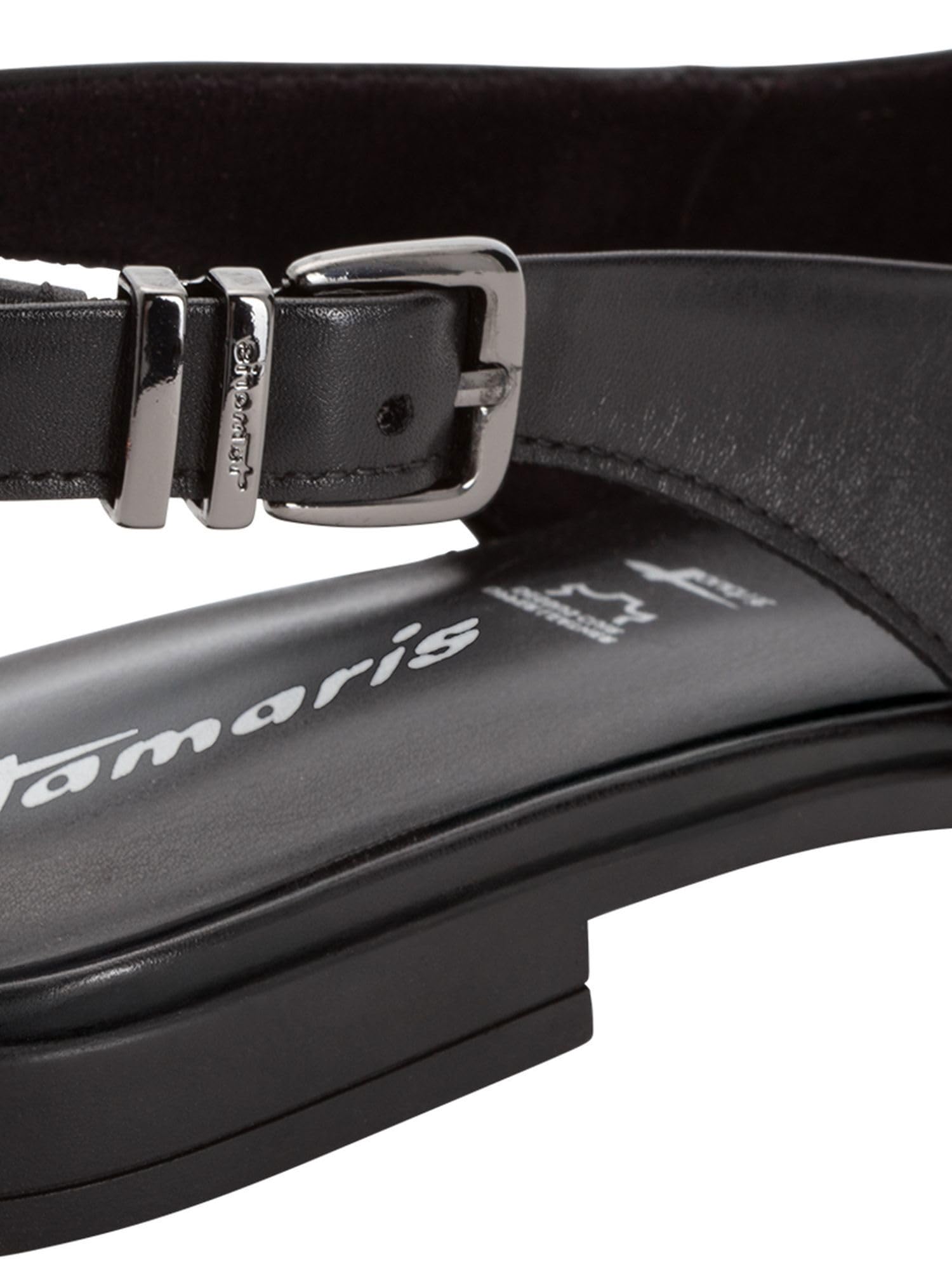 Tamaris Damen Sling Pump flach Leder