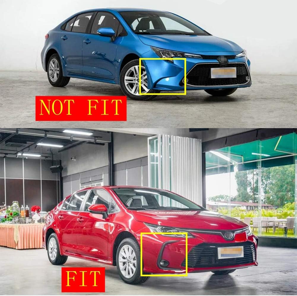 人気絶頂 Al フロント フォグランプ ライト カバー 吹き出し口 トリム シェル 適用 トヨタ ハイランダー 17 18 19 フォグランプ ライト 装飾 ステッカー バンパー Al Hh 通常2 3週間前後で発送 土日祝日除く 魅了 R4urealtygroup Com