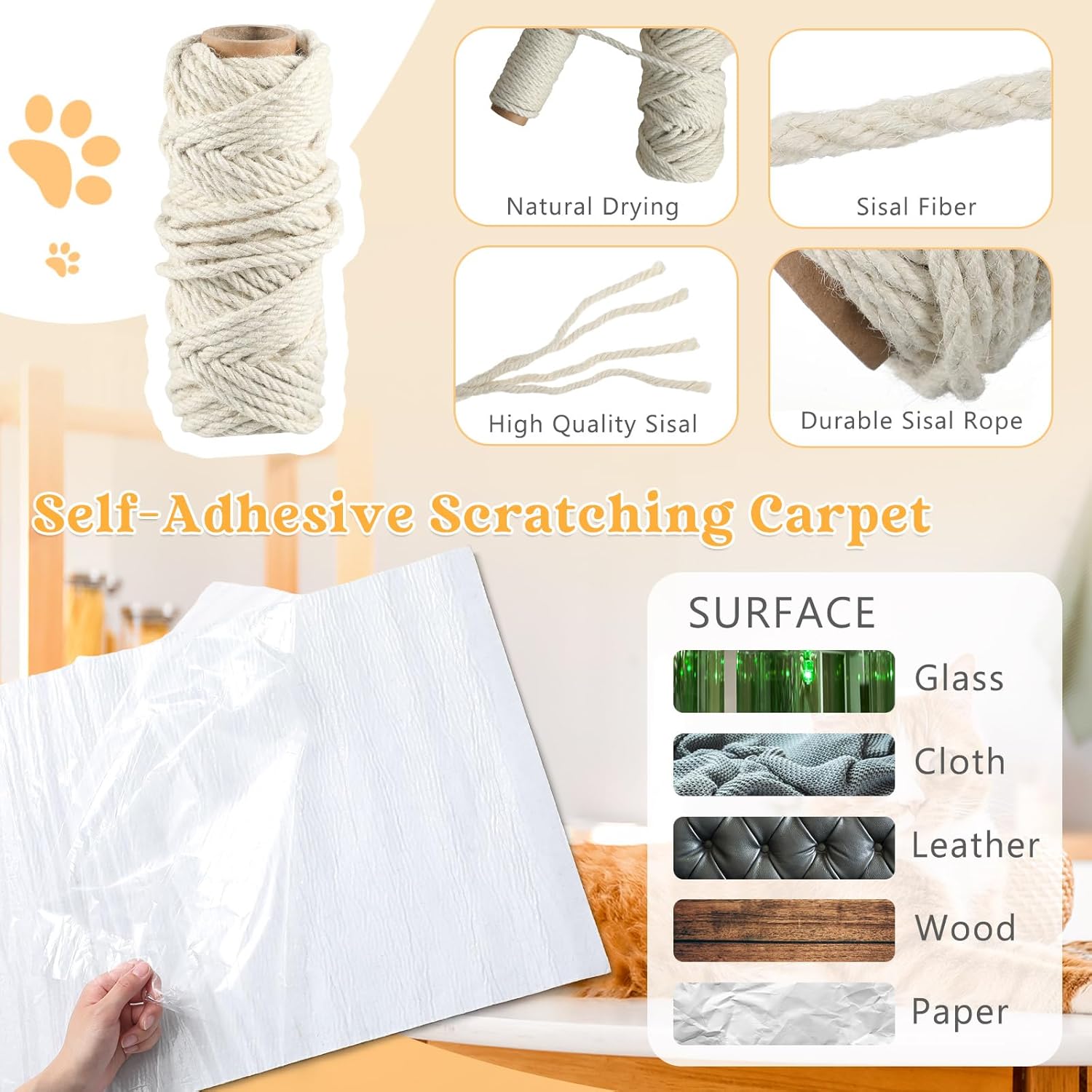 review Cat Scratching Post Replacement Set 78.7