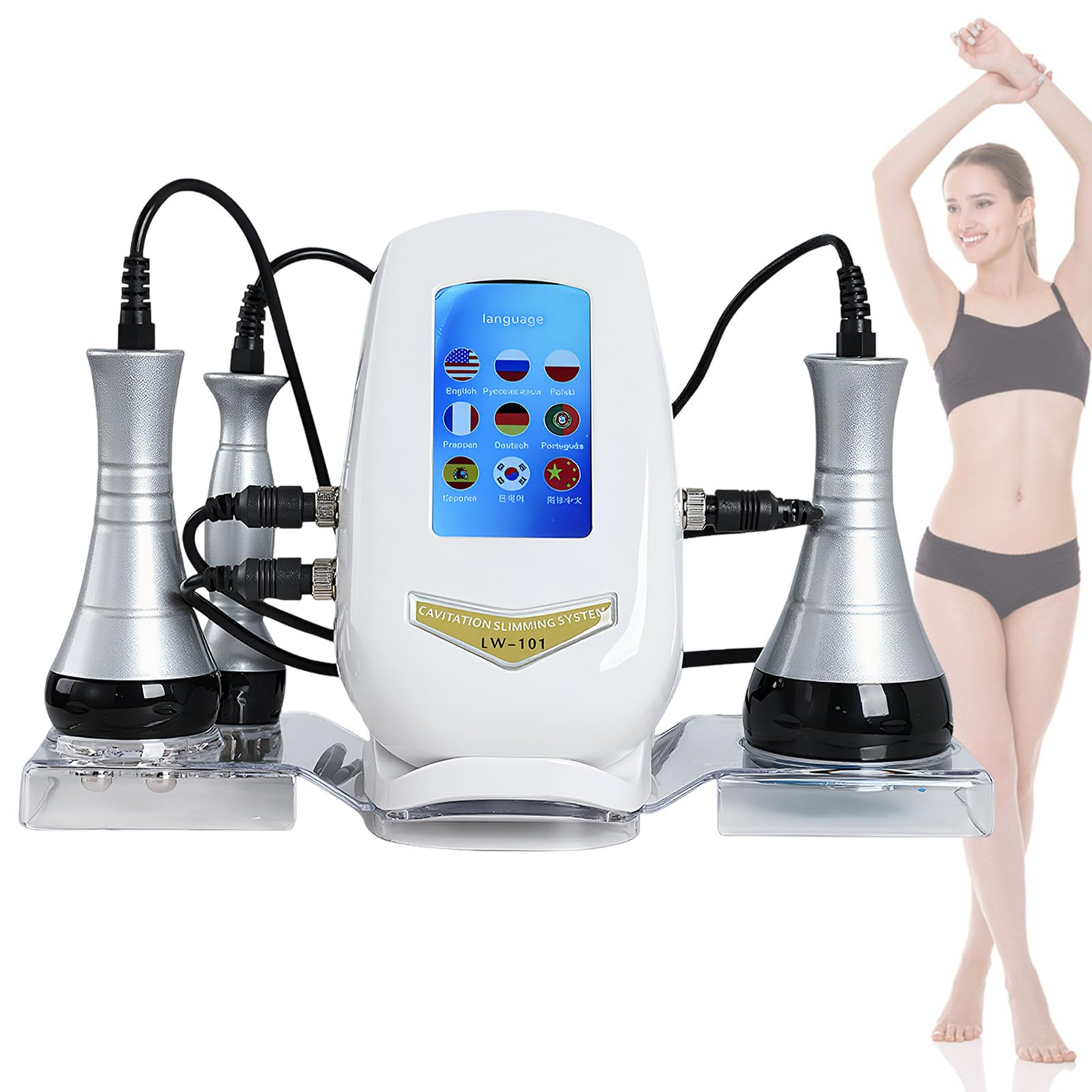 Wangyingxu 3 in 1 Cellulite Massage Tool, Beauty Device, for Whole Body