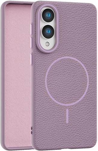 Callyue for Samsung Galaxy S25 Edge Case Purple, [Compatible with Magsafe], Soft