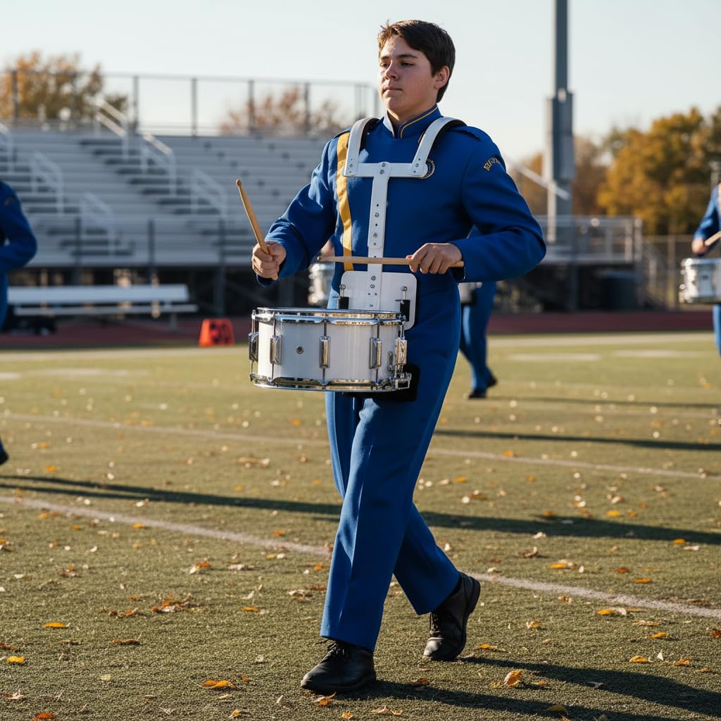 Rullante da Marng Band in Met, Argento | Struttura in met, Snare drum marcia, Esibizioni marng band, Per organizzatori eventi
