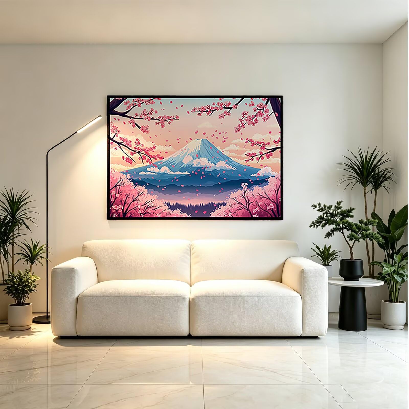 Zhngxogg Diamond Painting kit 5D Nature 60x80cm-36956