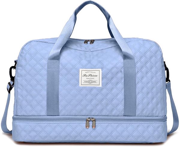 Sac de transport durable de grande capacité pour sport, gym, voyage, usage quotidien, bleu, Tendance - 3