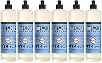 Vista 41 de Mrs. Meyer's Clean Day - Detergente líquido para platos, aroma a romero, paquete de 6 unidades, 16 fl oz