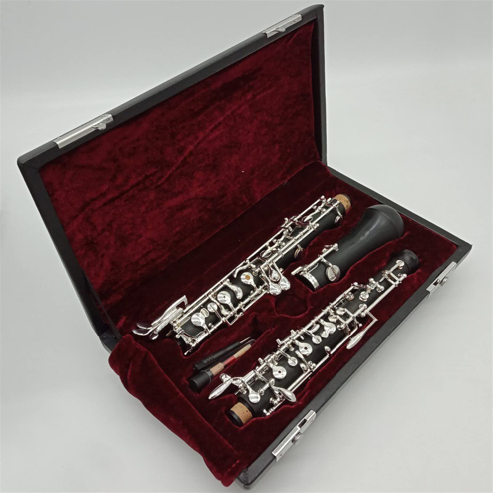 ZUZU Oboe Professional Bakelite Student Oboe C Key Musical Struments con Accessori per Anelli di Custodia Parti Oboe